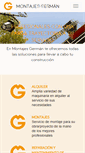 Mobile Screenshot of montajesgerman.com